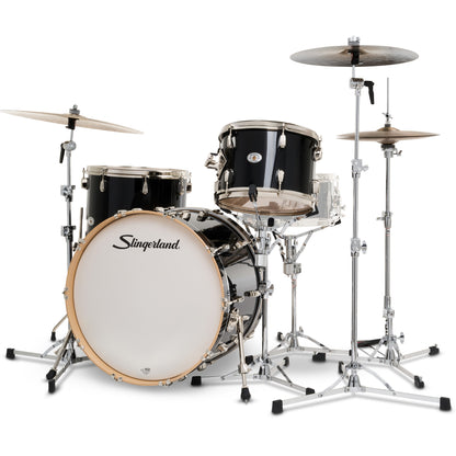 Slingerland Studio King 3-Piece Shell Kit - Notre Black