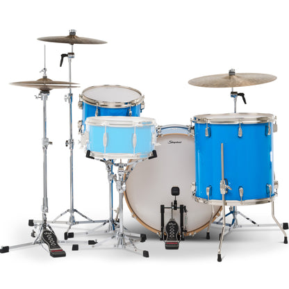 Slingerland Studio King 3-Piece Shell Kit - Lunar Blue