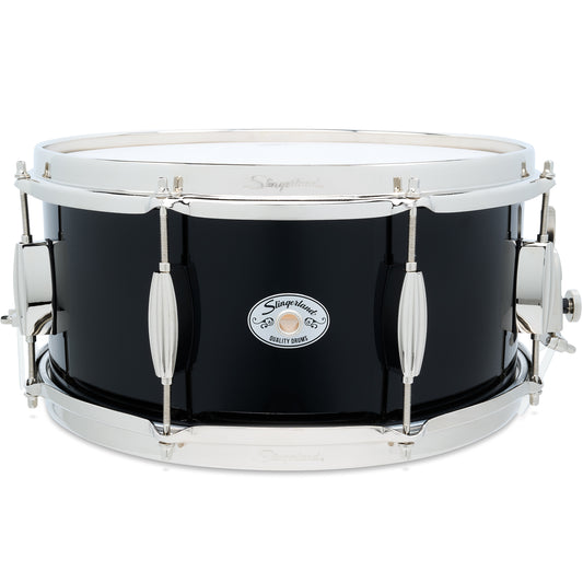 Slingerland Studio King 6.5.5x14 Snare Drum - Del Norte Black