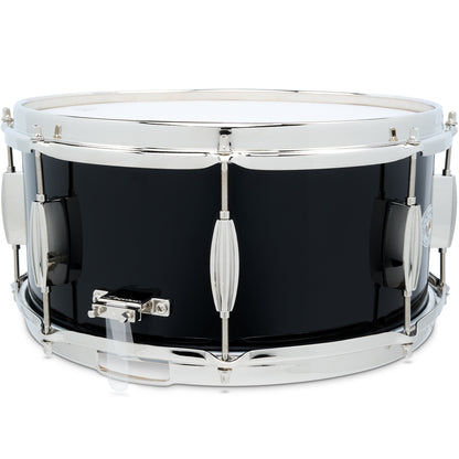 Slingerland Studio King 6.5.5x14 Snare Drum - Del Norte Black