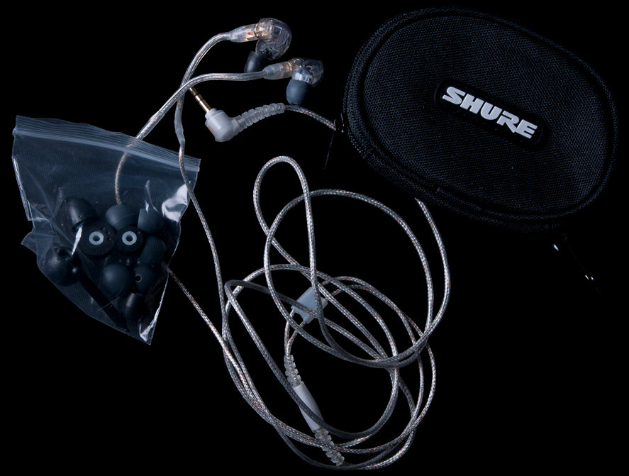 Shure SE215CL Clear In Ear Isolating Ear Buds