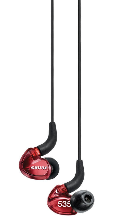 Shure SE535LTD Limited Edition Red Sound Isolating Earphones