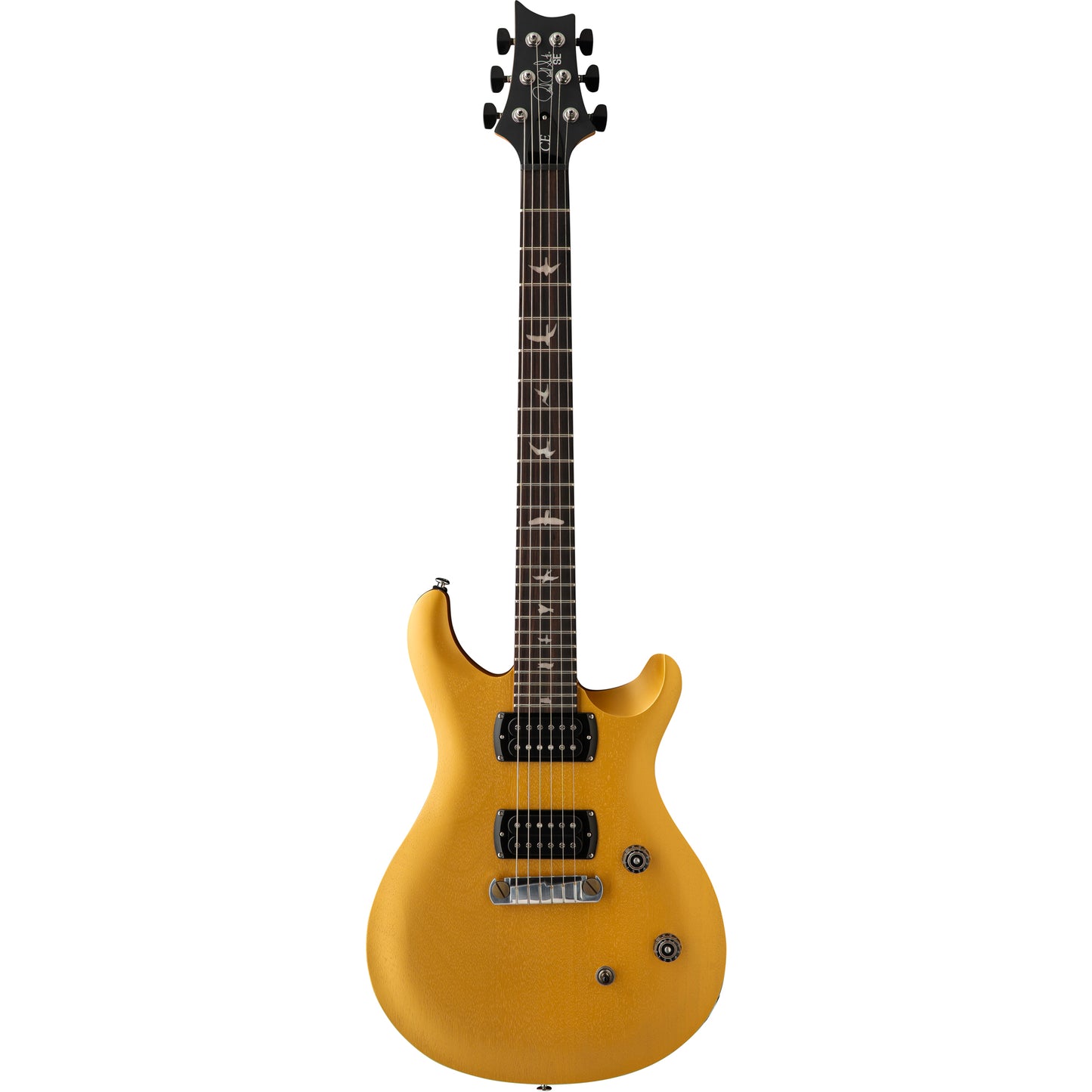 PRS SE CE 24 Standard Stoptail Satin Electric Guitar - Metallic Gold