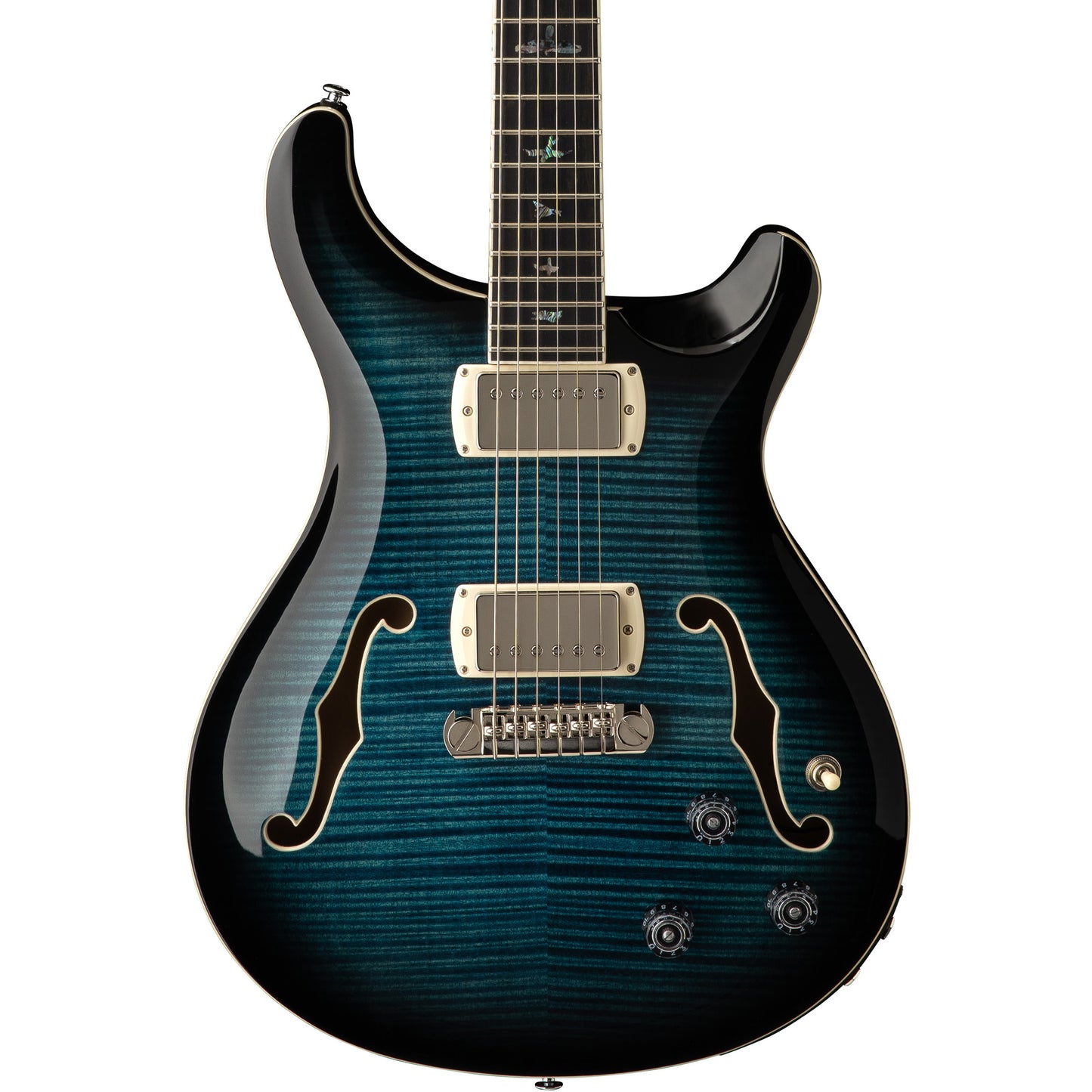 PRS SE Hollowbody II Piezo Electric Guitar - Peacock Blue