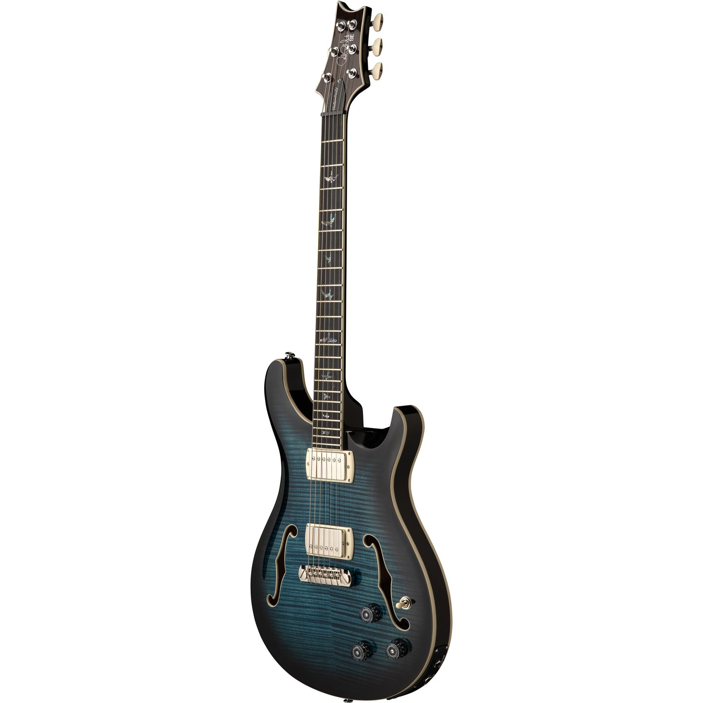 PRS SE Hollowbody II Piezo Electric Guitar - Peacock Blue