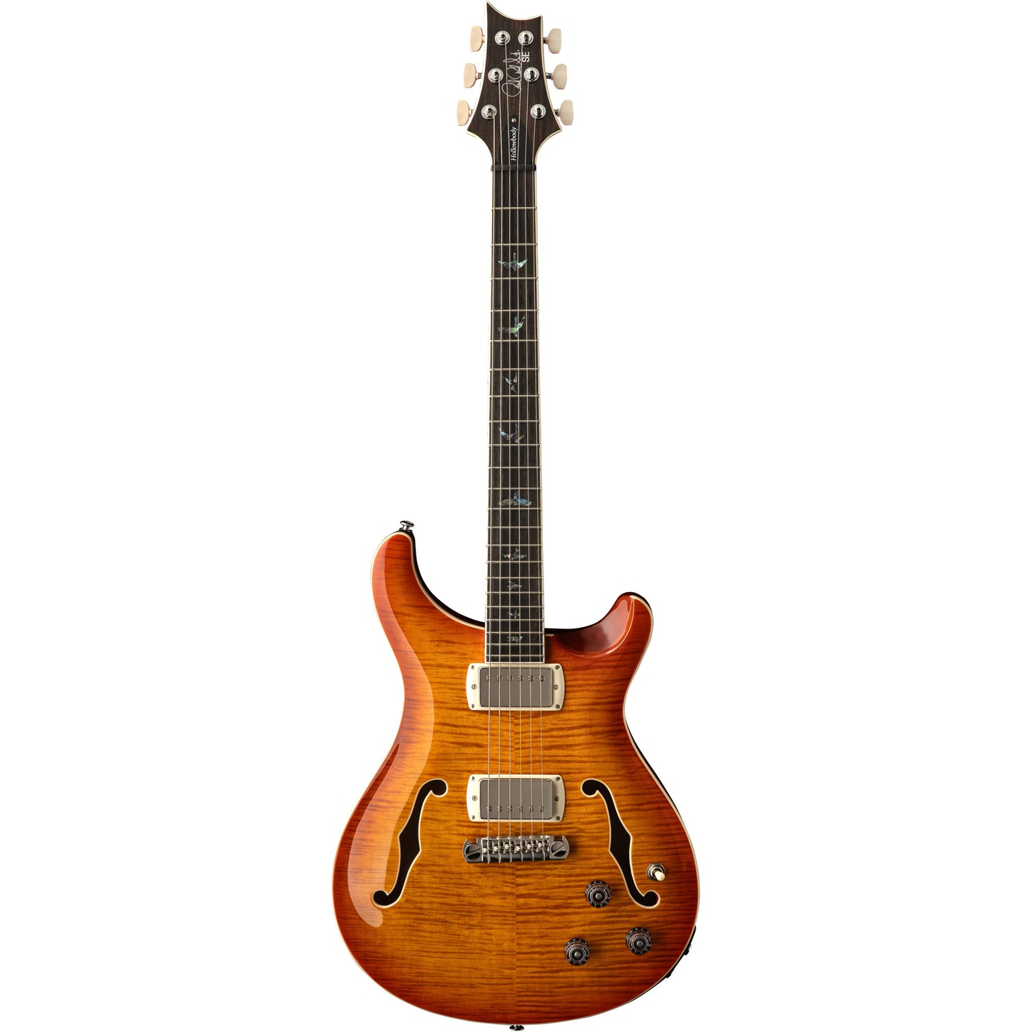 PRS SE Hollowbody II Piezo Electric Guitar - Vintage Sunburst