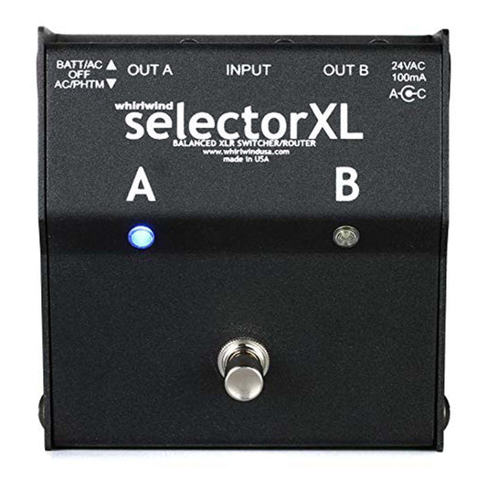 Whirlwind SelectorXL Active A/B Switcher