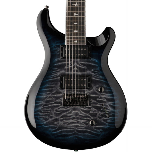 PRS SE Mark Holcomb SVN 7 String Electric Guitar - Holcomb Blue Burst