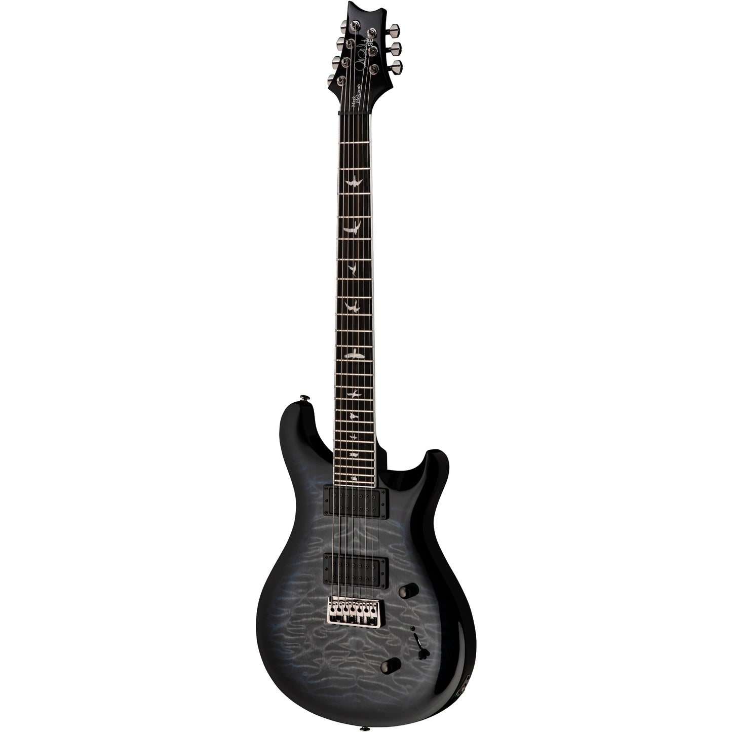 PRS SE Mark Holcomb SVN 7 String Electric Guitar - Holcomb Blue Burst
