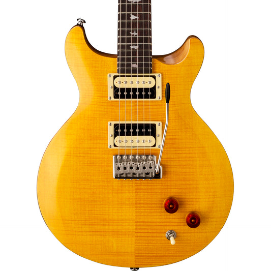 PRS Santana SE Signature Electric Guitar in Yellow