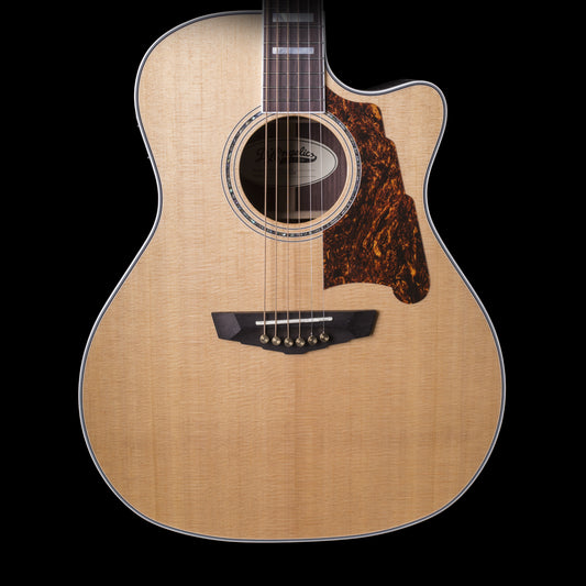 D'Angelico SG-200 Gramercy Grand Auditorium Acoustic Electric Guitar w/ Case (SG200NACGP)