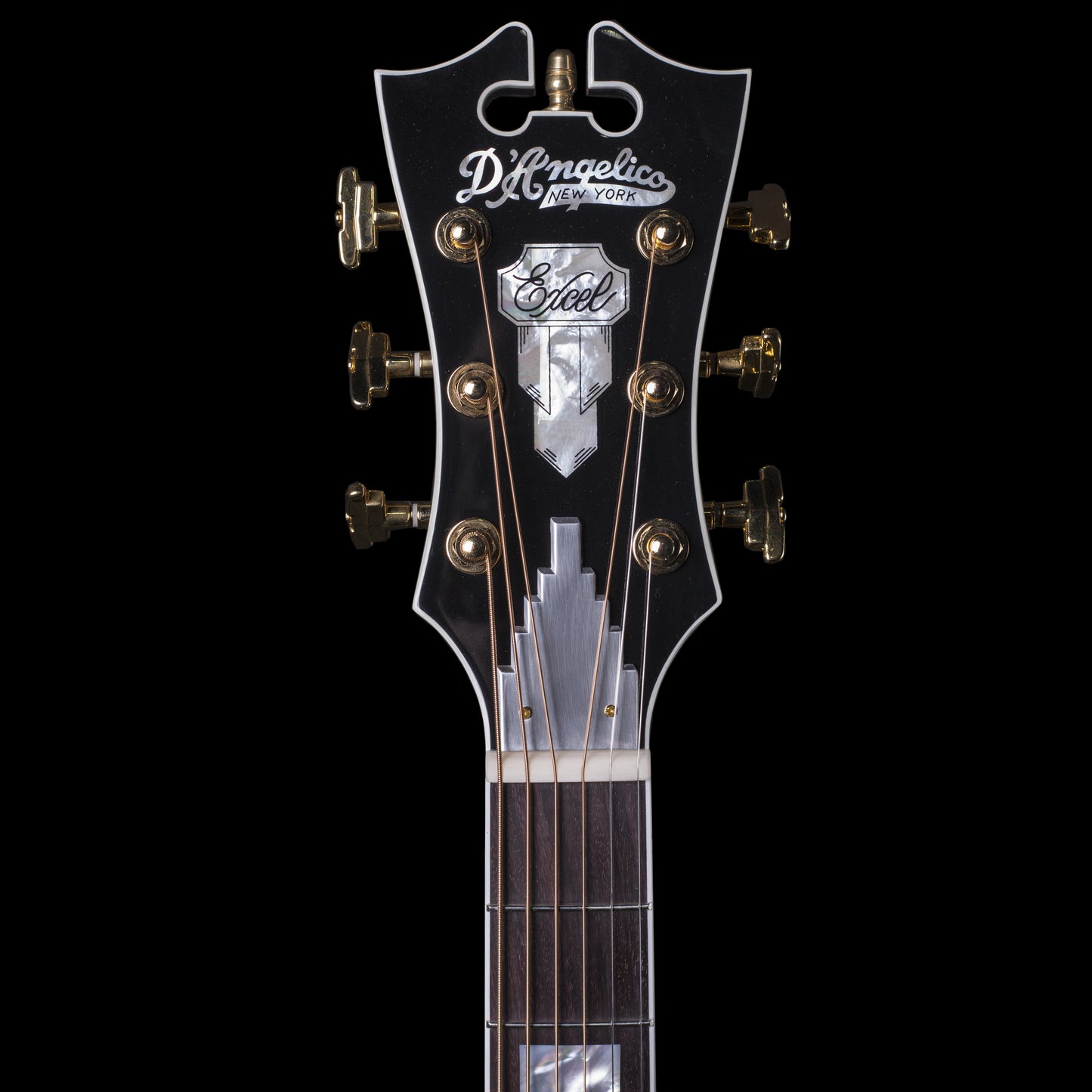 D'Angelico SG-200 Gramercy Grand Auditorium Acoustic Electric Guitar w/ Case (SG200NACGP)