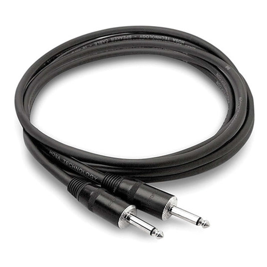 Hosa SKJ Pro Speaker Cables REAN 1/4"" TS - (30 Feet) (Black)