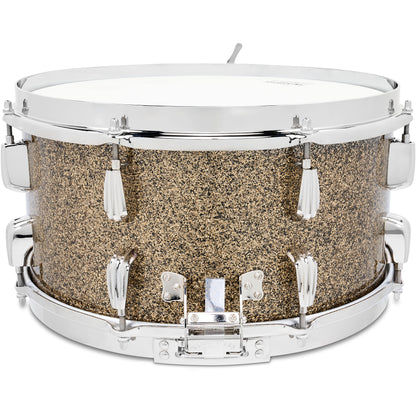 Slingerland Radio King 7x14 Solid Maple Snare Drum - Gold Glass
