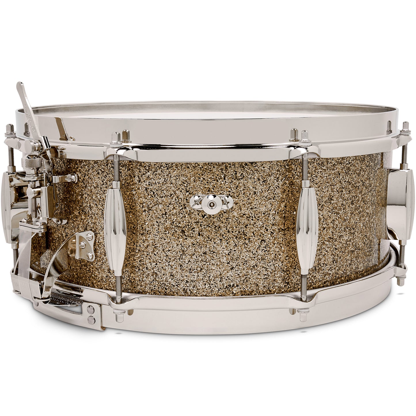 Slingerland Radio King 5.5x14 Solid Maple Snare Drum - Gold Glass