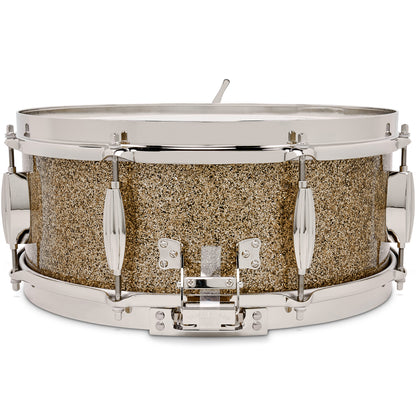 Slingerland Radio King 5.5x14 Solid Maple Snare Drum - Gold Glass