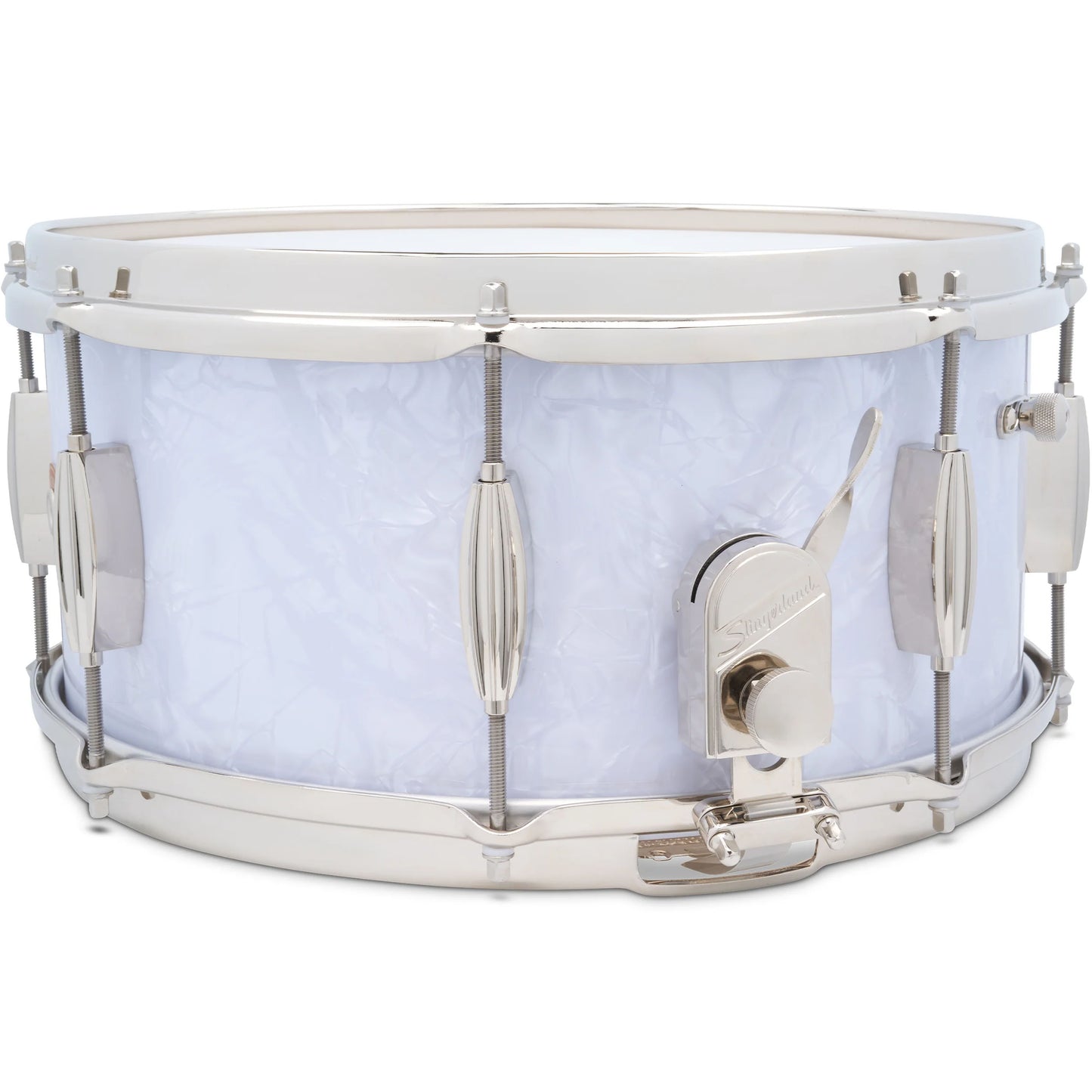 Slingerland Radio King 6.5x14 Snare Drum - White Marine Pearl