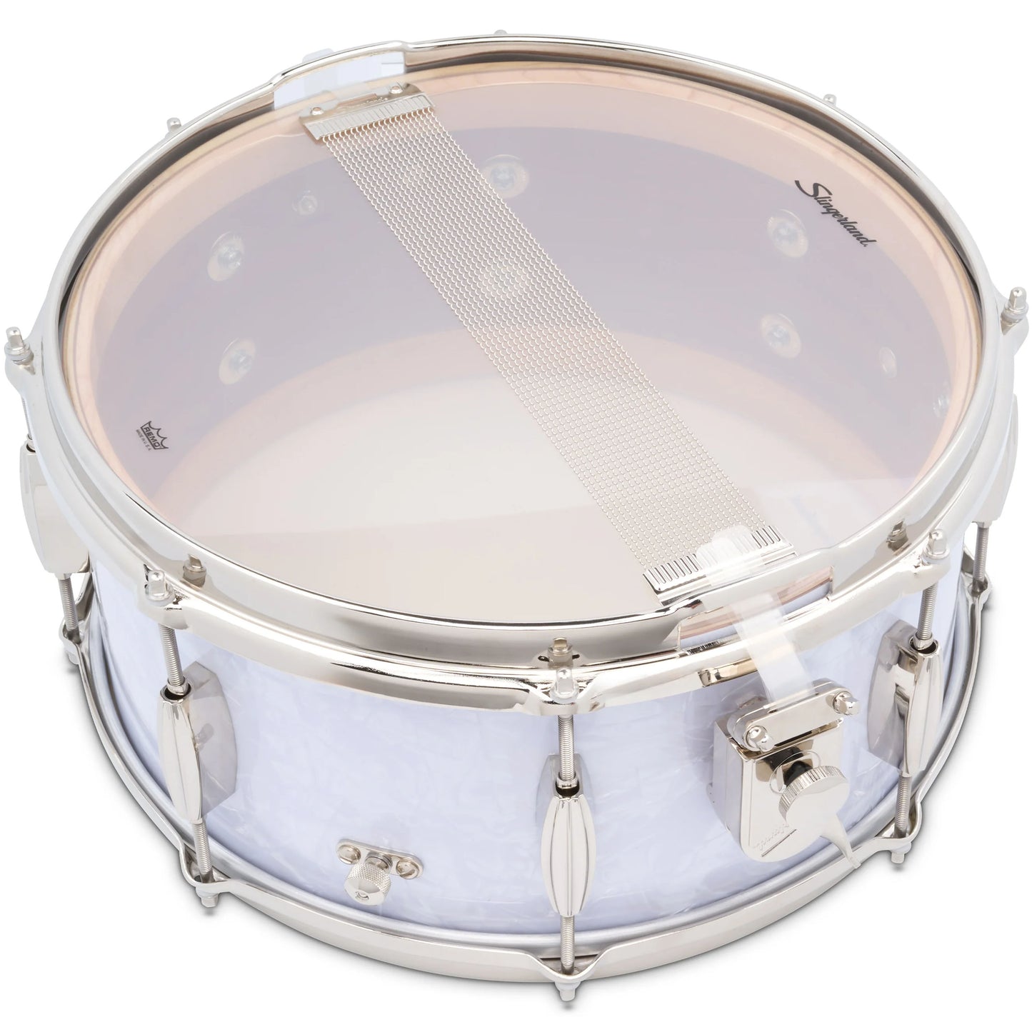 Slingerland Radio King 6.5x14 Snare Drum - White Marine Pearl