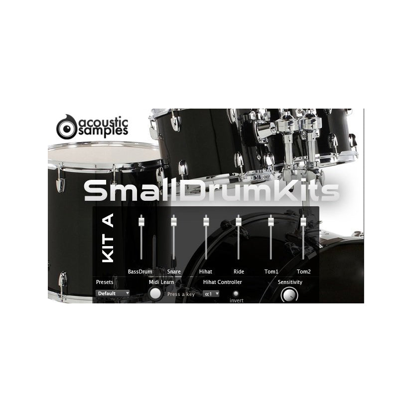 Acousticsamples SmallDrumKits Virtual Instrument
