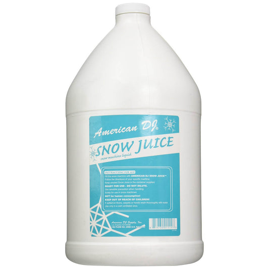 American Dj Snow Juice Gallon Sized Water Based Snow Fluid