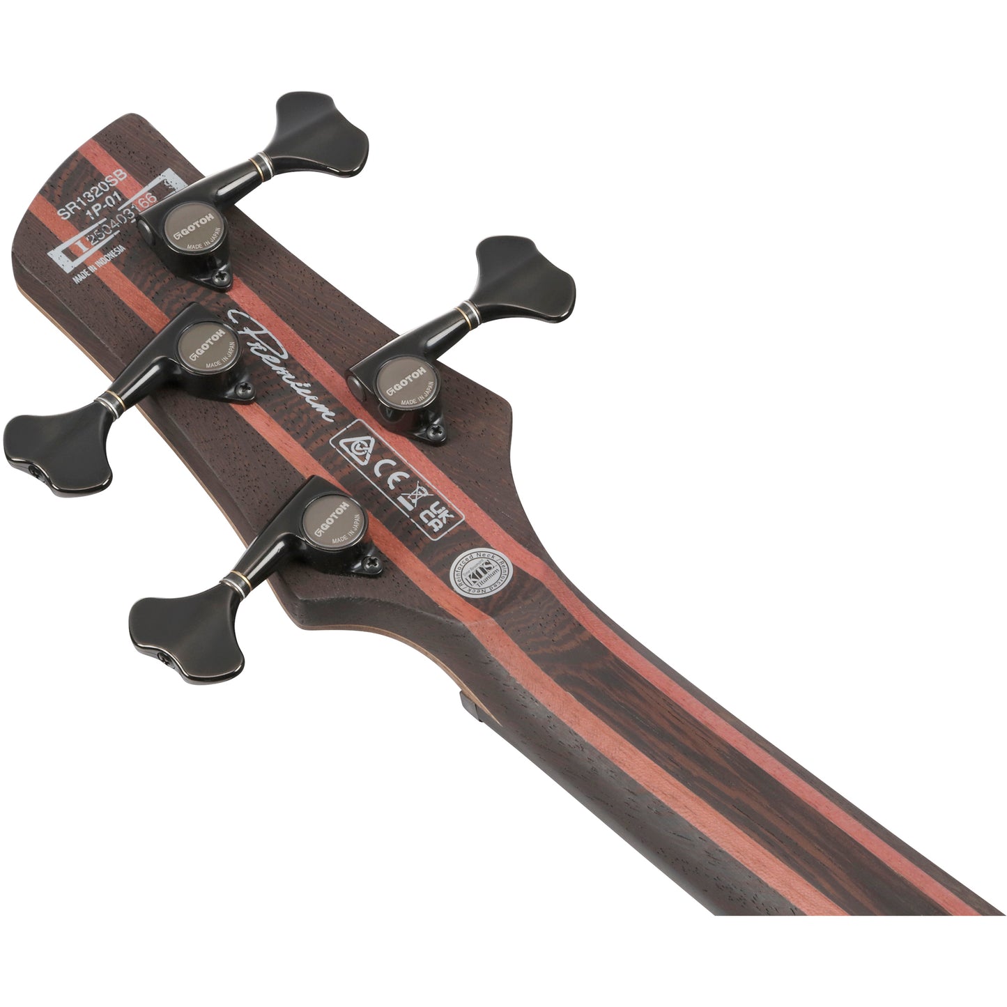 Ibanez SR1320SB SR Premium 4-String Electric Bass - Icebreaker Wave Flat