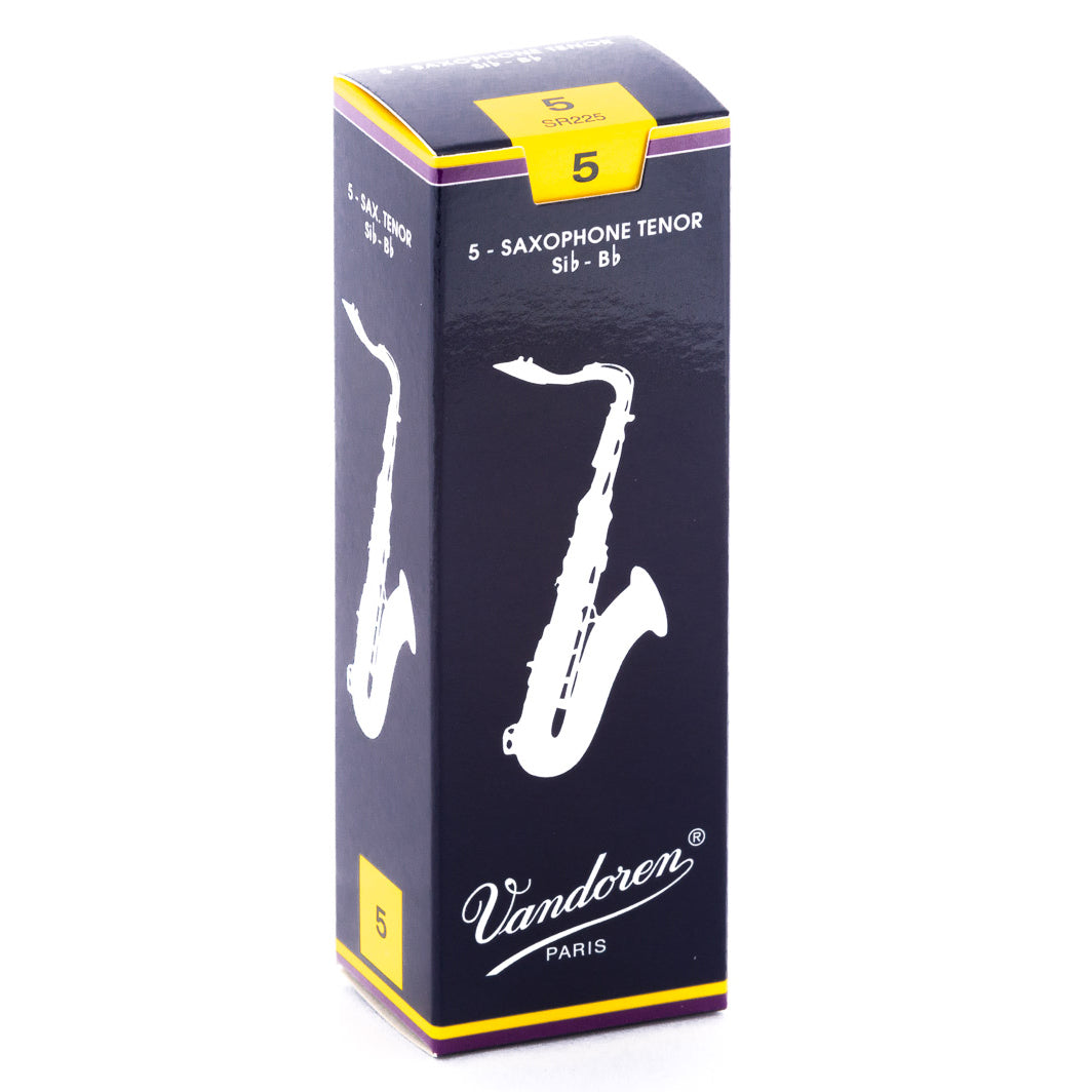 Vandoren Traditional Tenor Saxophone 5-Pack of 5 Reeds