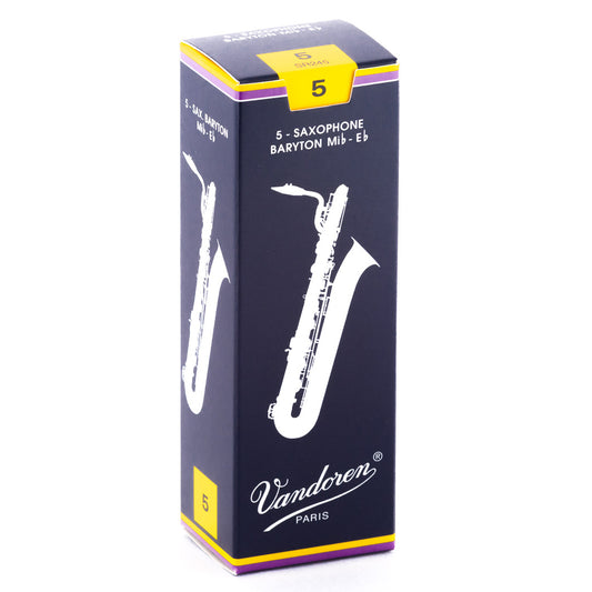 Vandoren Traditional Baritone Saxophone 5-Pack of 5 Reeds