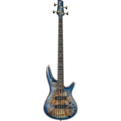 Ibanez SR2600ECBB Premium Soundgear 4 String Bass Guitar in Cerulean Blue Burst