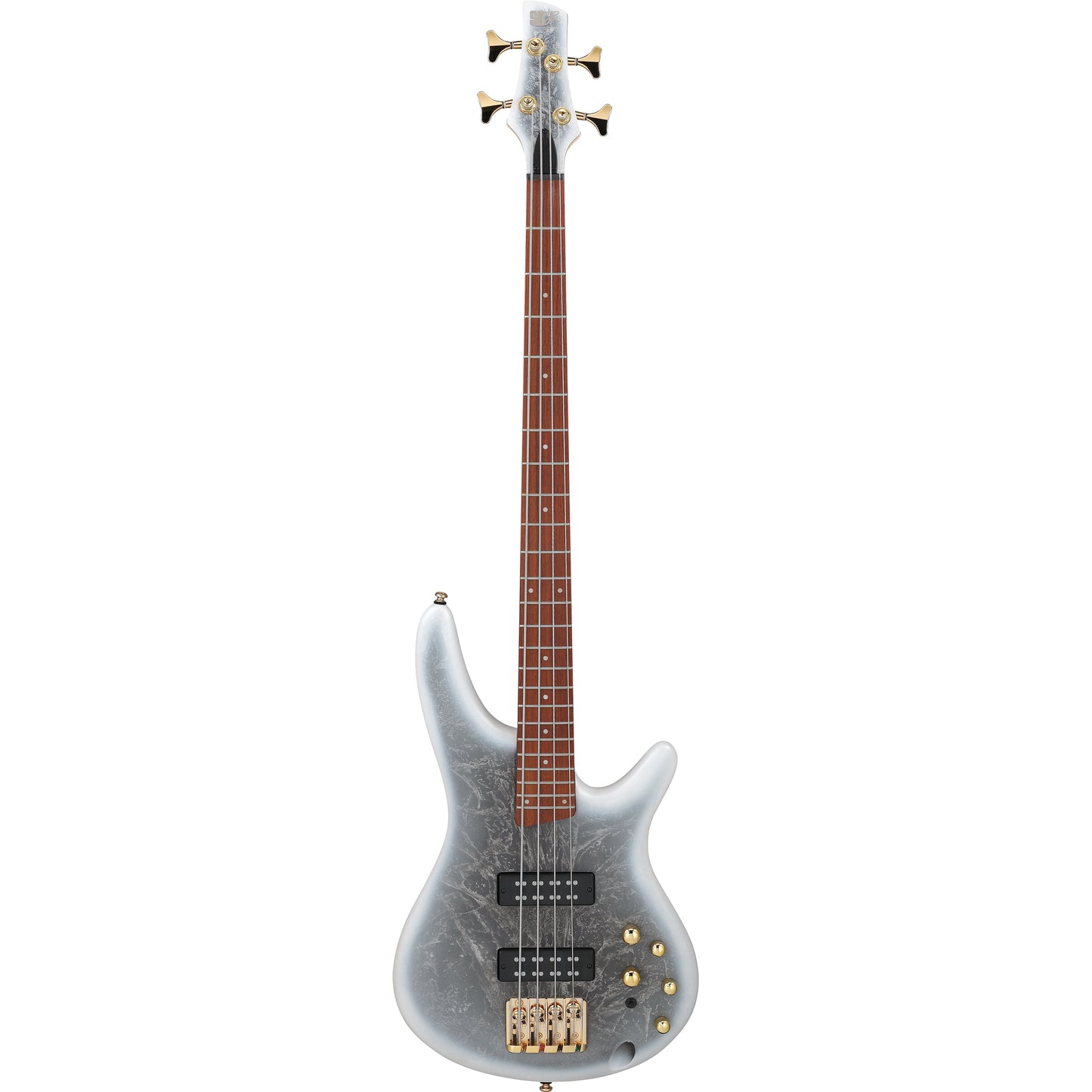 Ibanez SR300EDX SR Standard 4-String Electric Bass - Frozen Black Glacier Matte