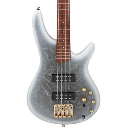 Ibanez SR300EDX SR Standard 4-String Electric Bass - Frozen Black Glacier Matte