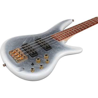 Ibanez SR300EDX SR Standard 4-String Electric Bass - Frozen Black Glacier Matte