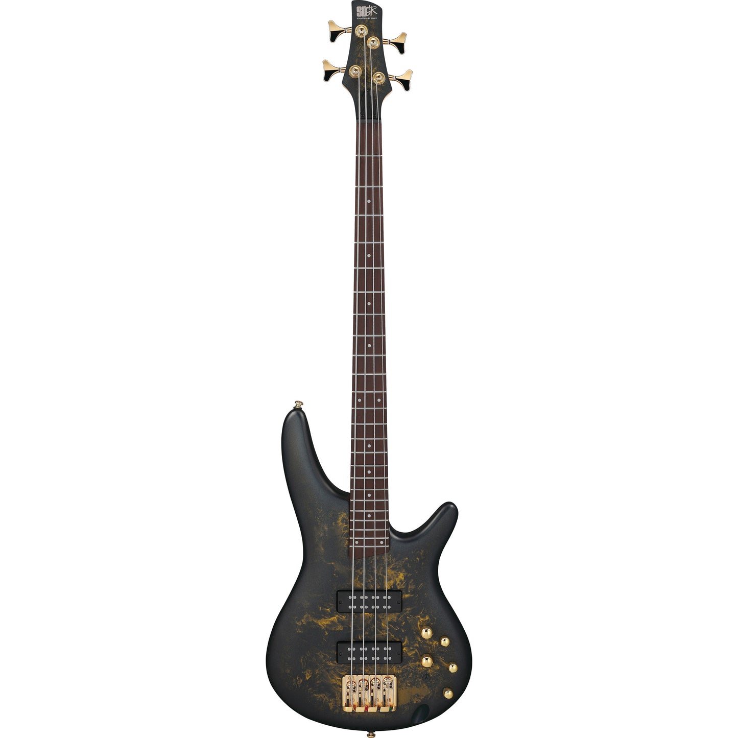 Ibanez SR300EDX SR Standard 4-String Electric Bass - Frozen Gold Matte