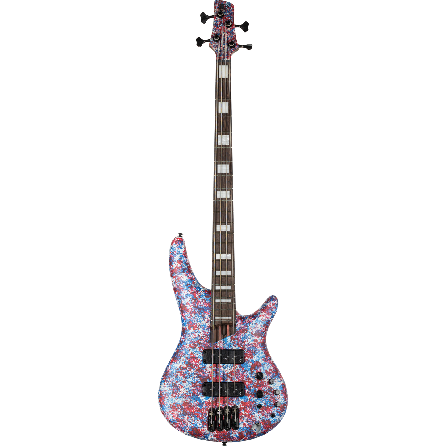 Ibanez SR4A250 SR Premium 4-String Electric Bass - Red, White and Blue