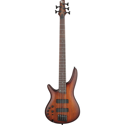 Ibanez SR505A SR Standard Left Handed 5-String Electric Bass - Mahogany Brown Burst