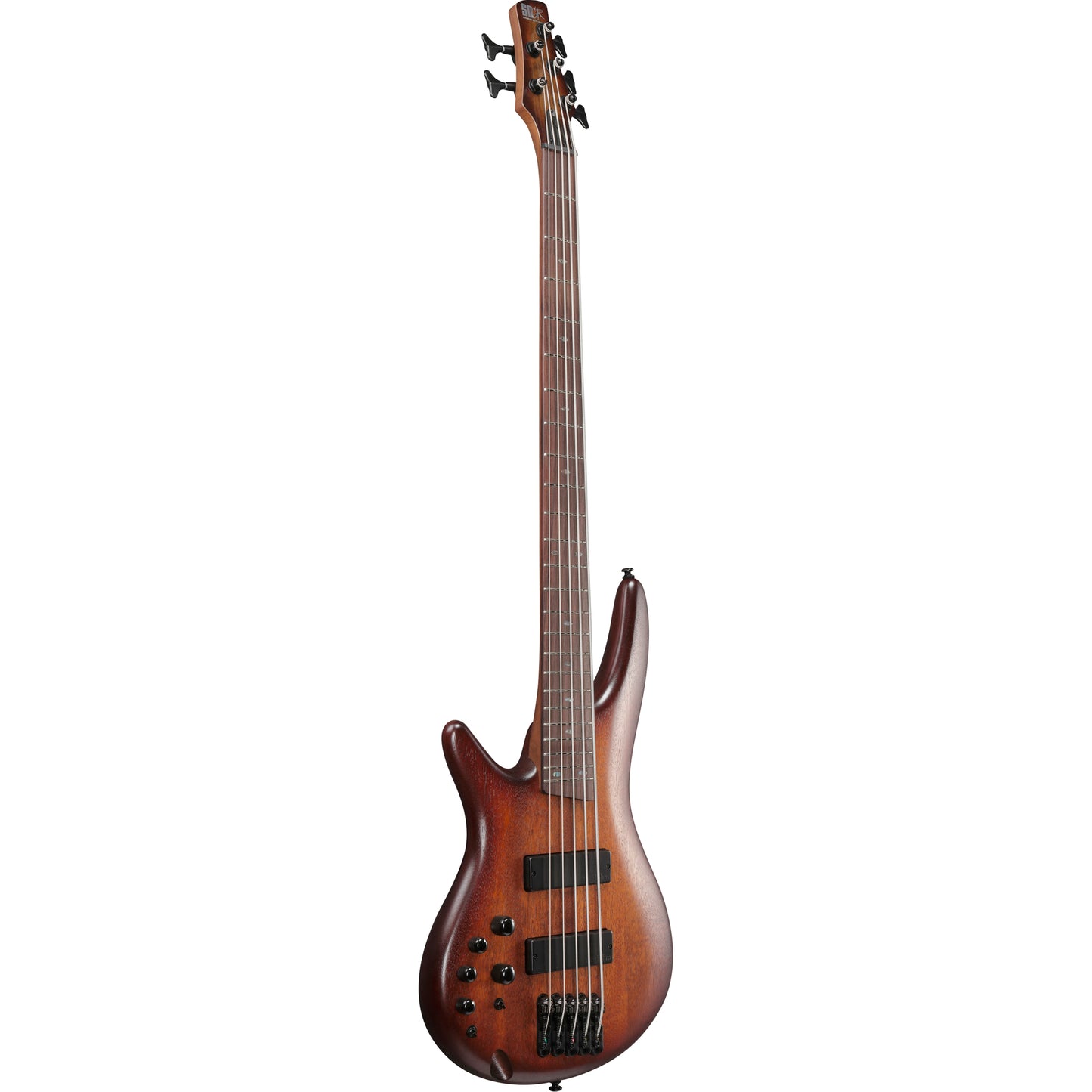 Ibanez SR505A SR Standard Left Handed 5-String Electric Bass - Mahogany Brown Burst