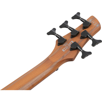 Ibanez SR505A SR Standard Left Handed 5-String Electric Bass - Mahogany Brown Burst