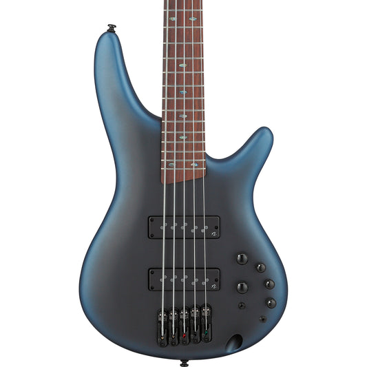 Ibanez SR505N SR Standard 5-String Electric Bass - Midnight Arctic Ocean Matte