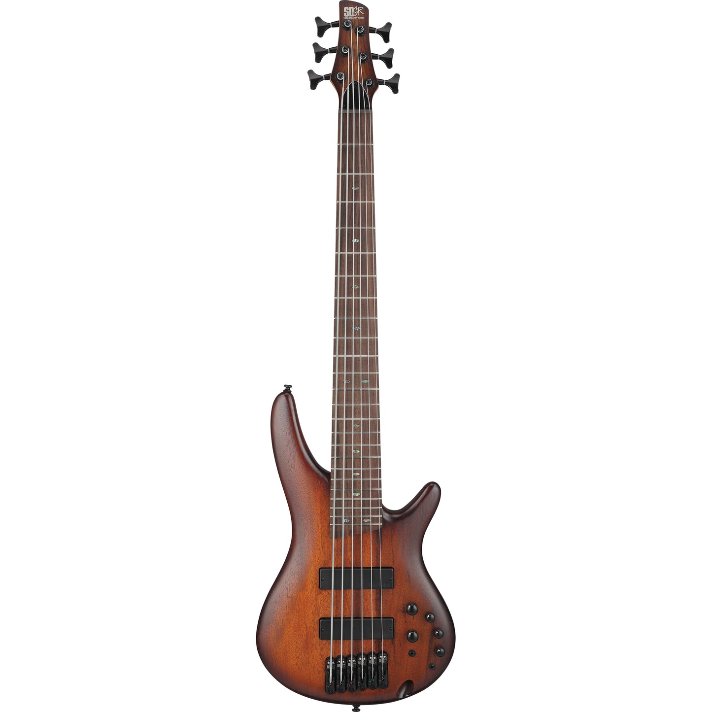 Ibanez SR506A SR Standard 6-String Electric Bass - Mahogany Brown Burst
