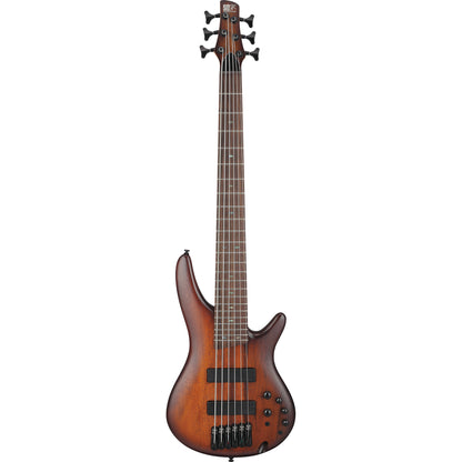 Ibanez SR506A SR Standard 6-String Electric Bass - Mahogany Brown Burst