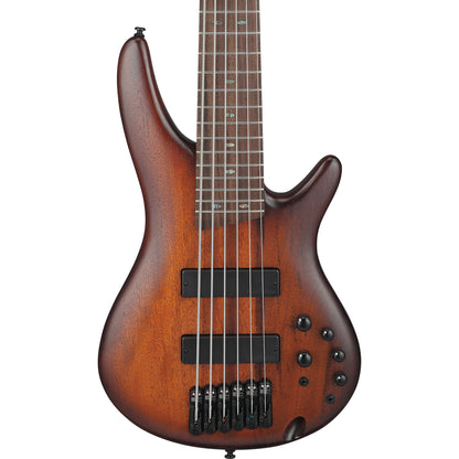 Ibanez SR506A SR Standard 6-String Electric Bass - Mahogany Brown Burst