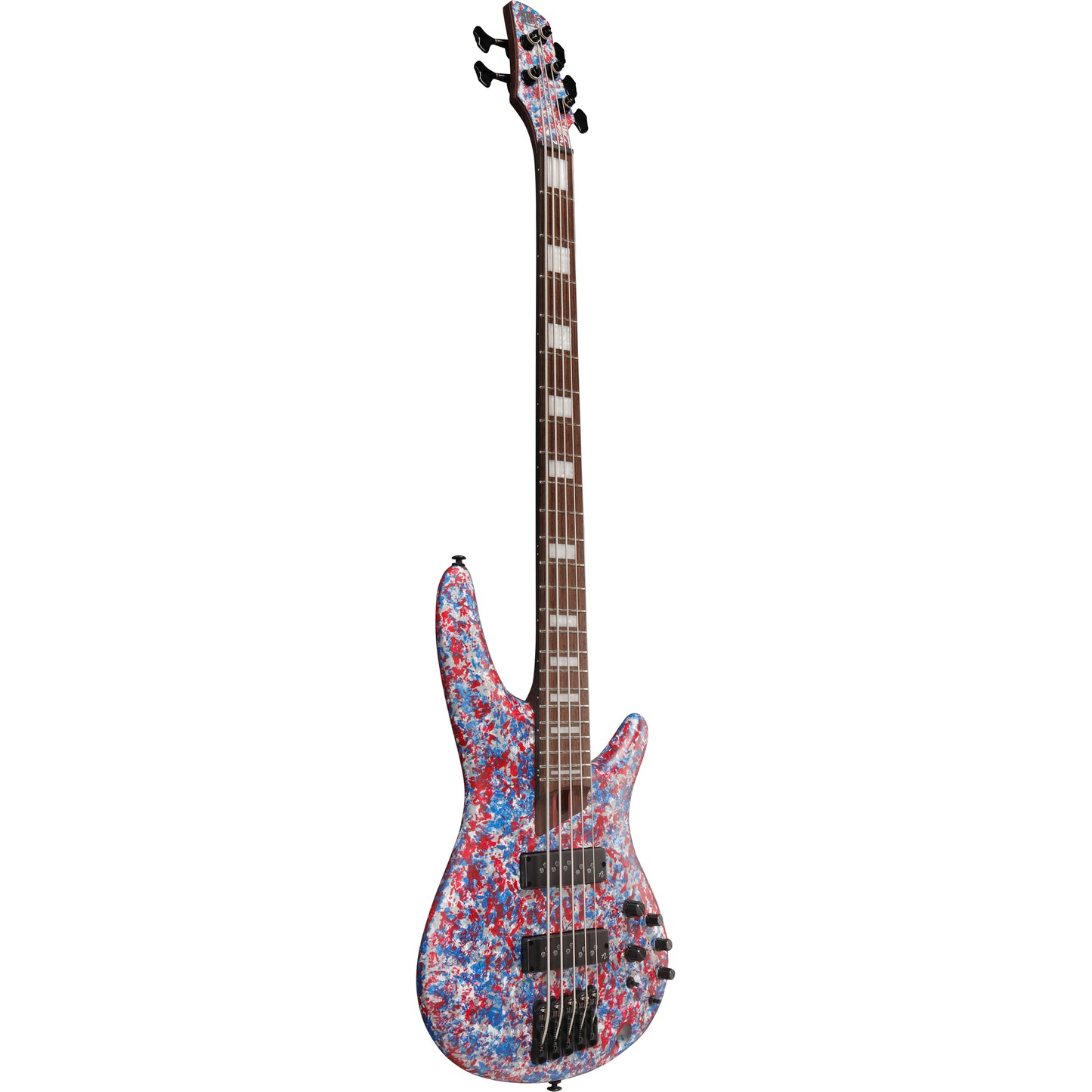 Ibanez SR5A250 SR Premium 5-String Electric Bass - Red, White and Blue