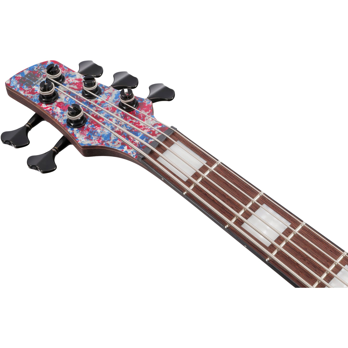 Ibanez SR5A250 SR Premium 5-String Electric Bass - Red, White and Blue