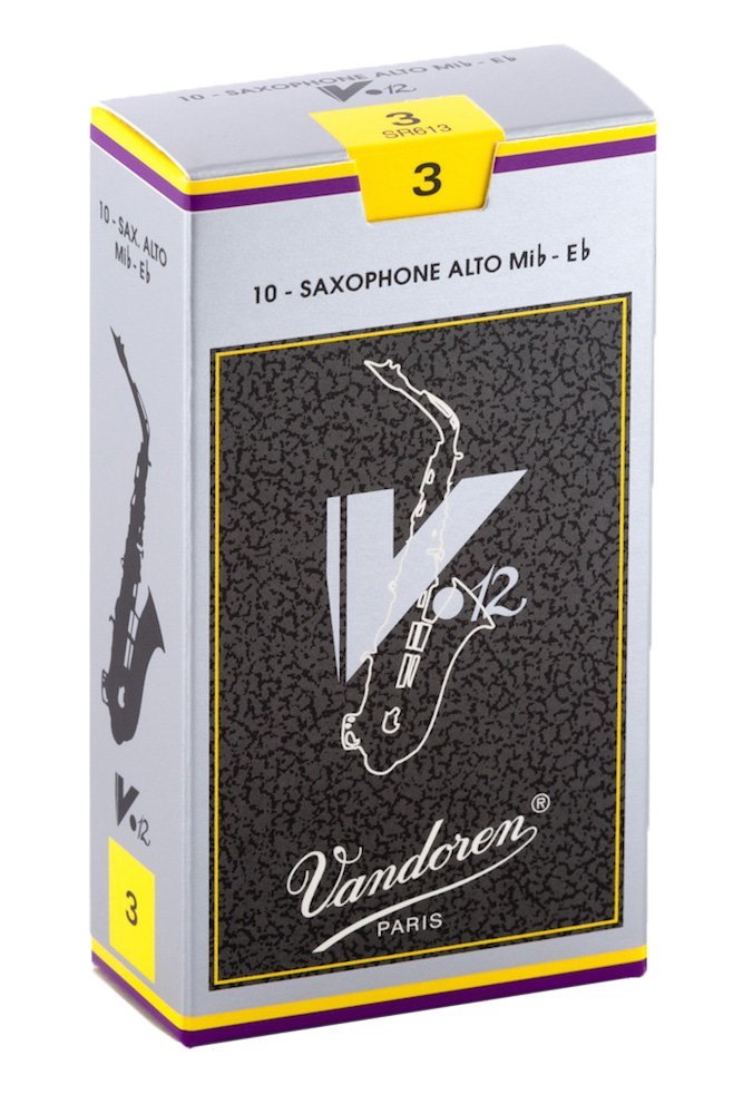 10-Pack of Vandoren 3.0 Alto Saxophone V12 Reeds