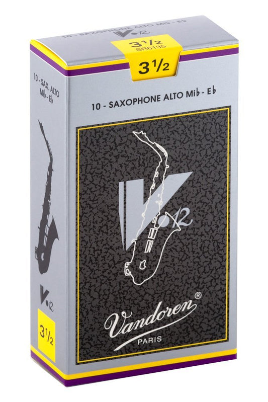10-Pack of Vandoren 3.5 Alto Saxophone V12 Reeds