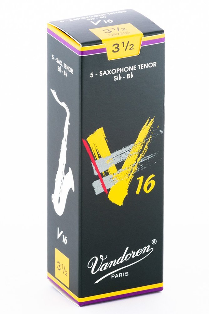 5-Pack of Vandoren 3.5 Tenor Saxophone V16 Reeds