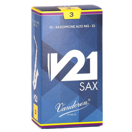 VANDOREN V21 Alto Saxophone Reeds 3.0 STRENGTH