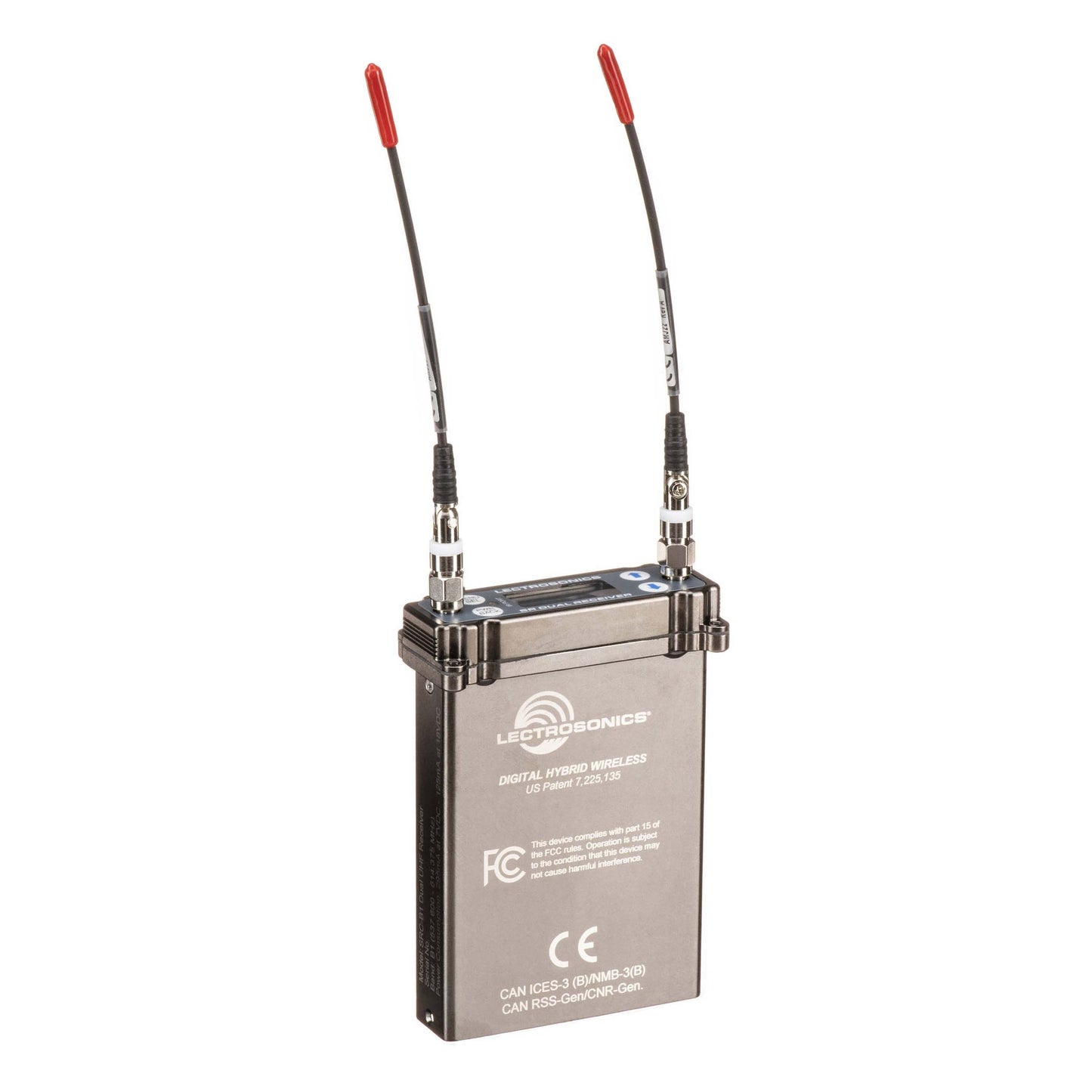 Lectrosonics SRc Dual-Channel Receiver w/SuperSlot (SRc-B1: 537.6 - 614.375 MHz)