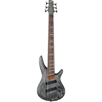 Ibanez SRFF806BKS 6 String Electric Bass - Black Satin SRFF806BKS