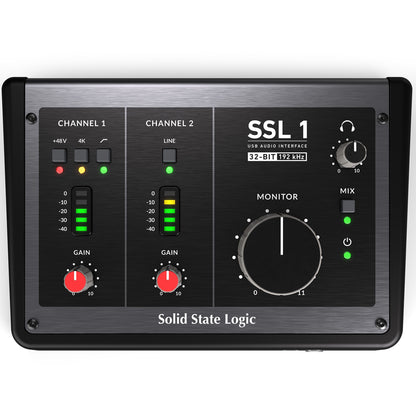 Solid State Logic SSL1 - 2-in/2-out USB-C Audio Interface