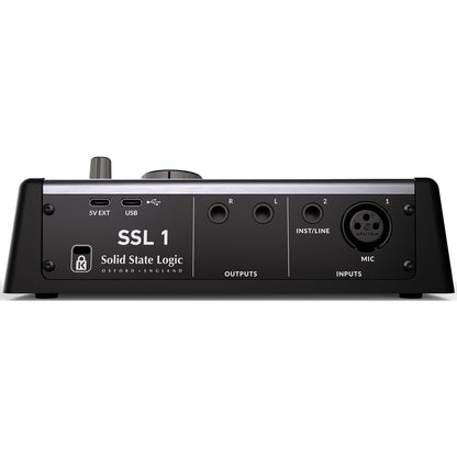 Solid State Logic SSL1 - 2-in/2-out USB-C Audio Interface
